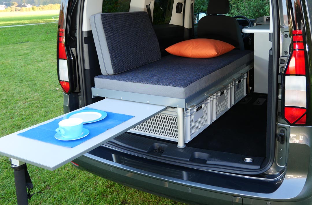 Der FixCamp Campingausbau für den VW Caddy